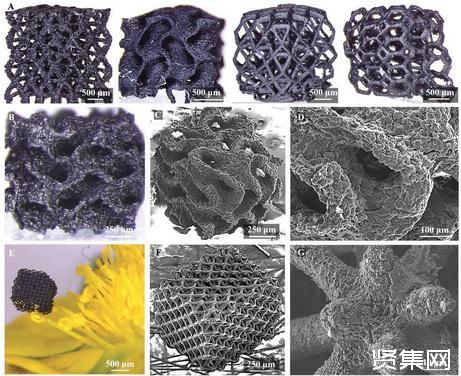 新工藝實現(xiàn)高分辨率、復雜石墨烯結(jié)構(gòu)的3D打印